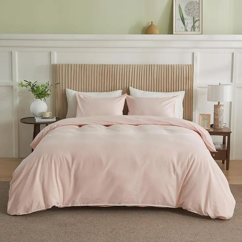 Serta Simply Clean Solid Duvet Cover