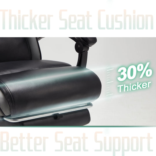 Executive Chair With Headrest Thicker