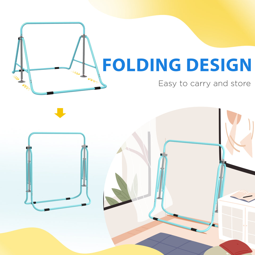 Folding Gymnastics Bar for Kids