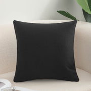 Solid Color Cotton And Linen Sofa Pillow Cases