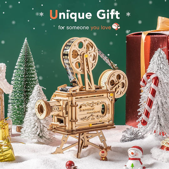 Wooden Puzzles Vitascope Movie Projector