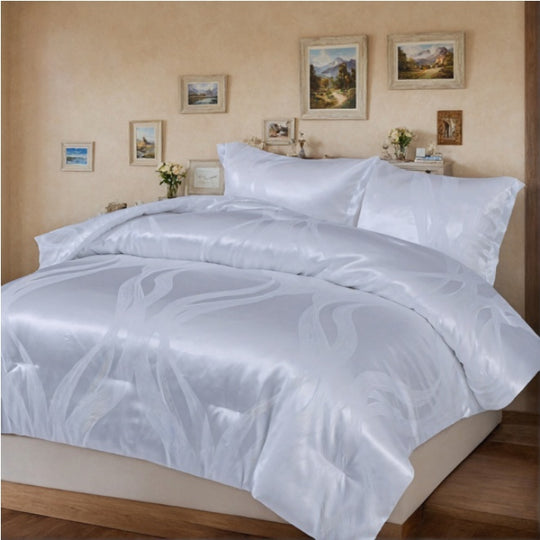 1 PC Luxury Satin Microfiber Bedding Set