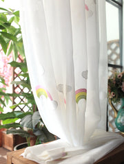 Rainbow Mesh Curtains