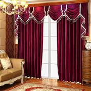 Living Room, Water Wave Curtains