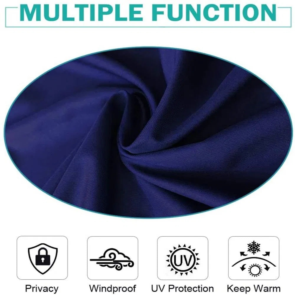 50 In. Wx 96 In. L Indoor Outdoor Curtains Window Curtain1 Panel