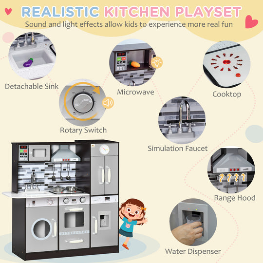 Play Kitchen with Lights Sounds