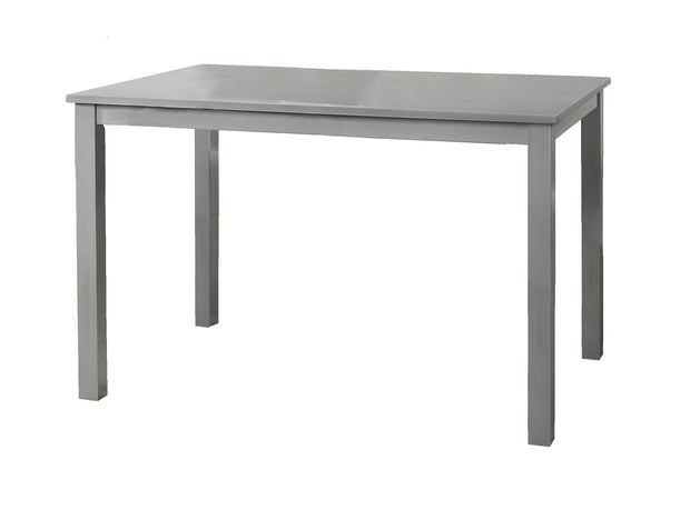 Grey Finish 5 Piece Dining Room