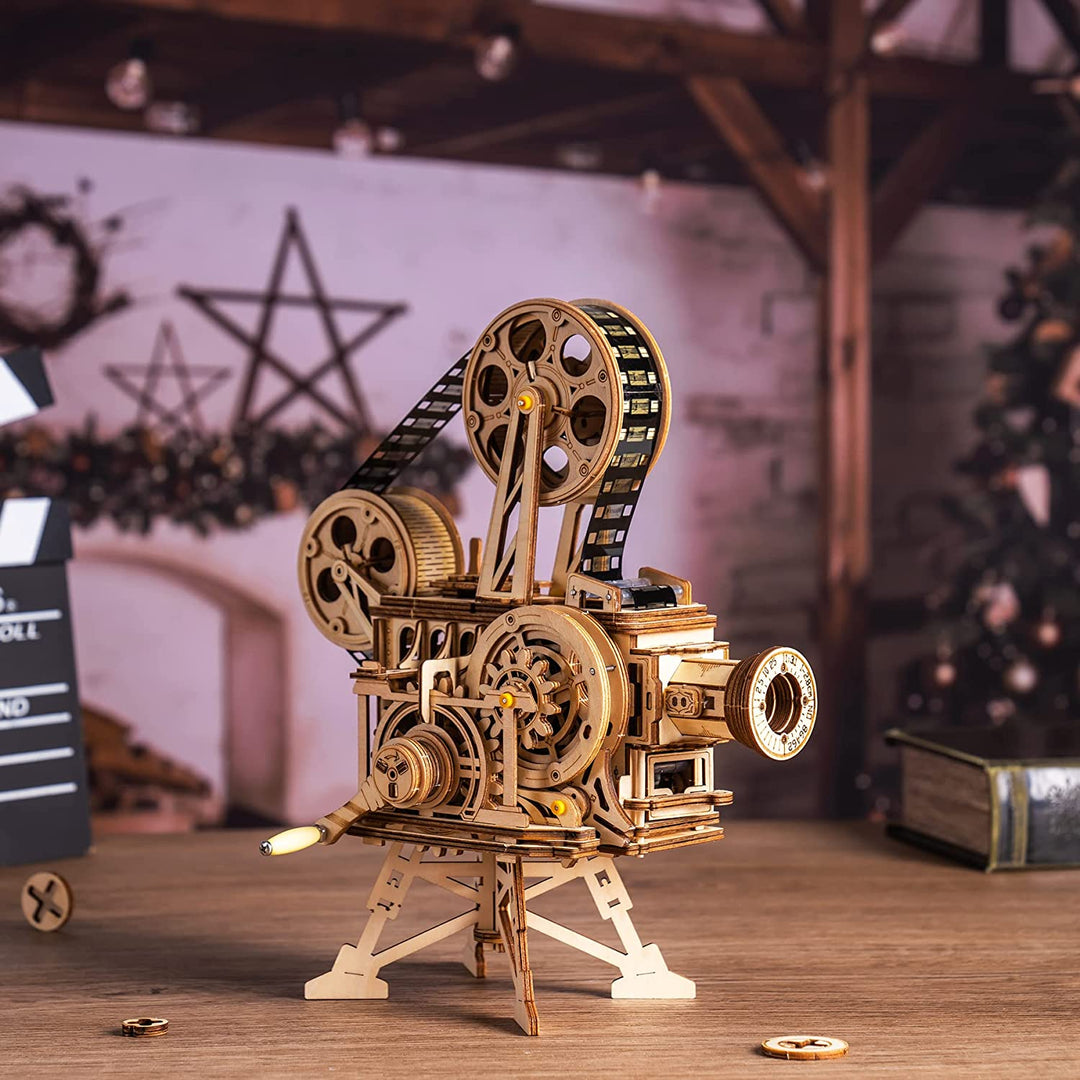 Wooden Puzzles Vitascope Movie Projector