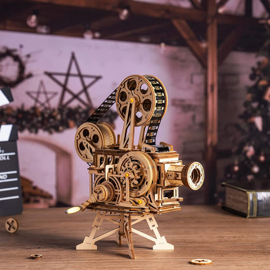 Wooden Puzzles Vitascope Movie Projector