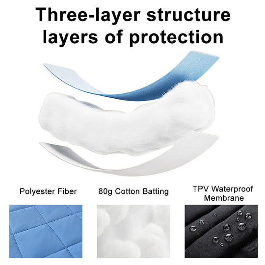 Diamond Grid Ultrasonic Waterproof Mattress Protector