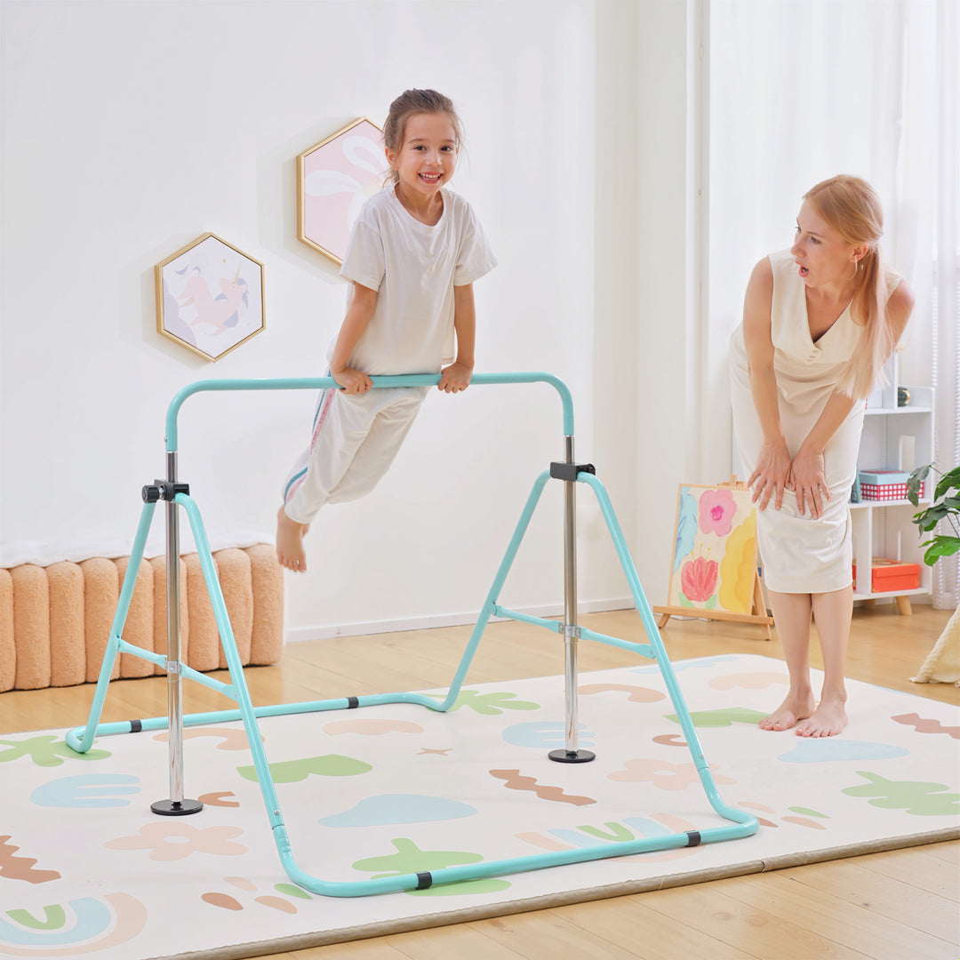 Folding Gymnastics Bar for Kids
