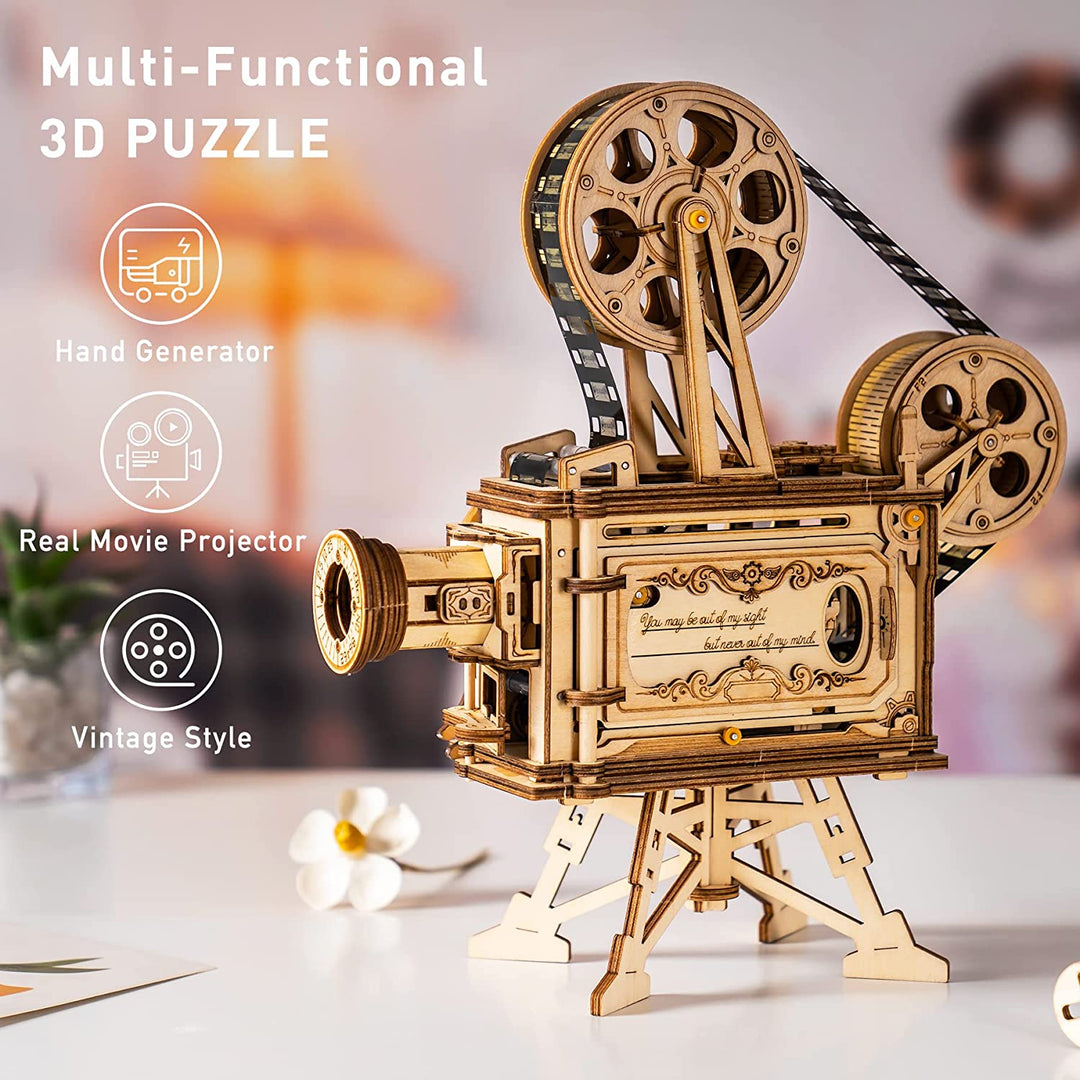 Wooden Puzzles Vitascope Movie Projector