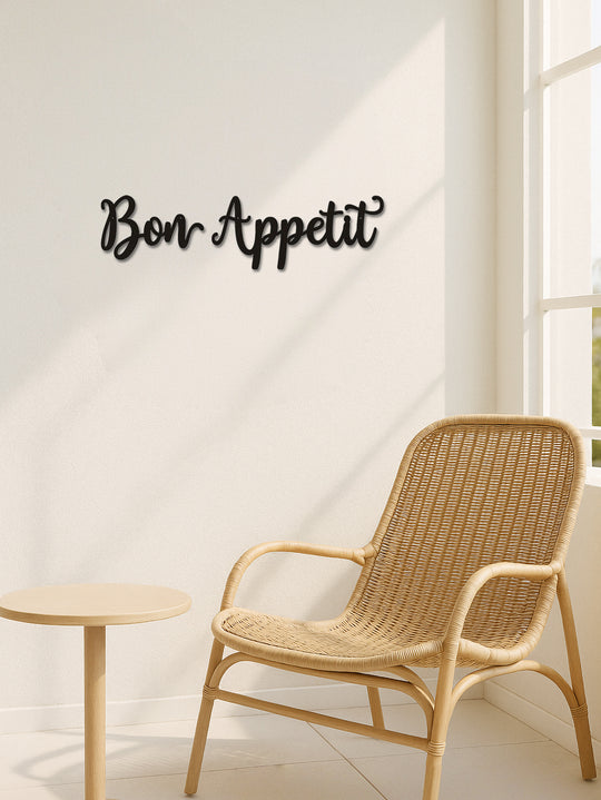 2pc Farmhouse Kitchen Wall Art,Appetit Wall Bon Appetit Metal Wall Sign