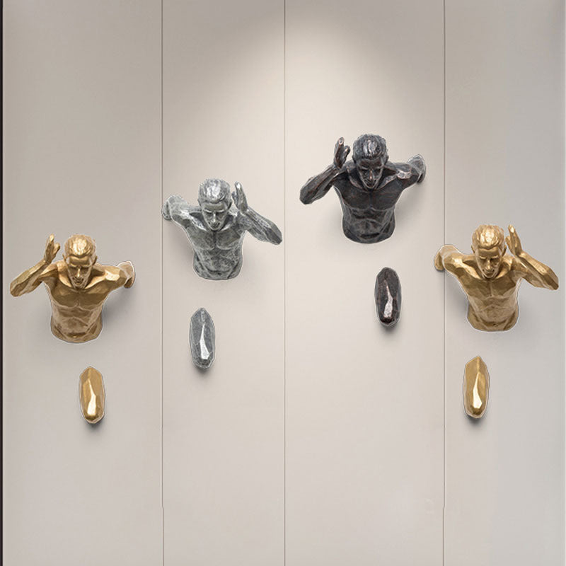 Character wall hanging wall decoration