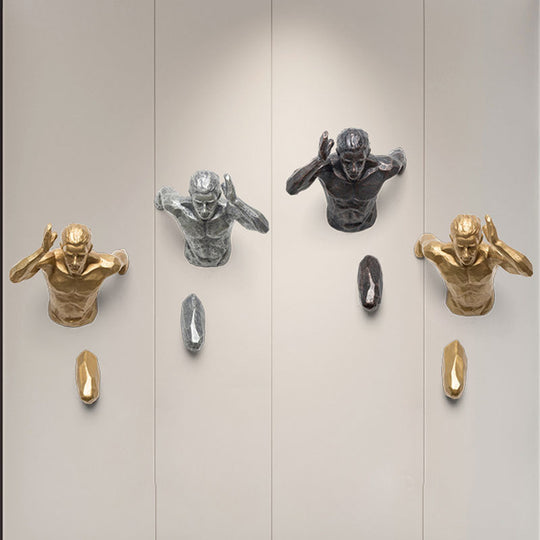 Character wall hanging wall decoration