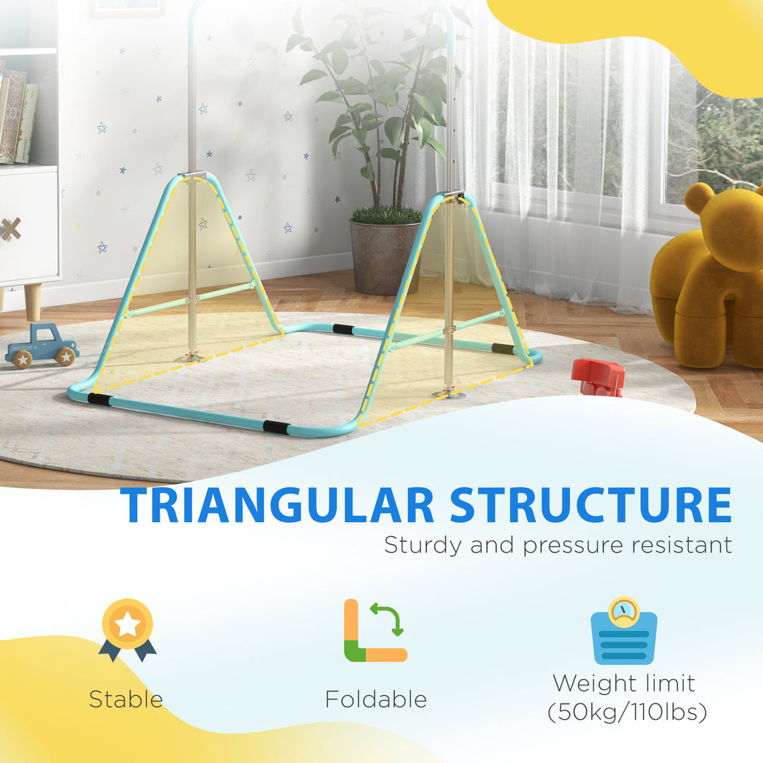 Folding Gymnastics Bar for Kids
