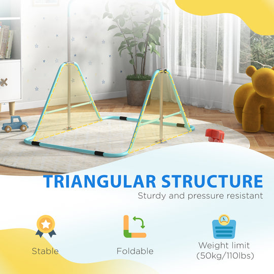 Folding Gymnastics Bar for Kids