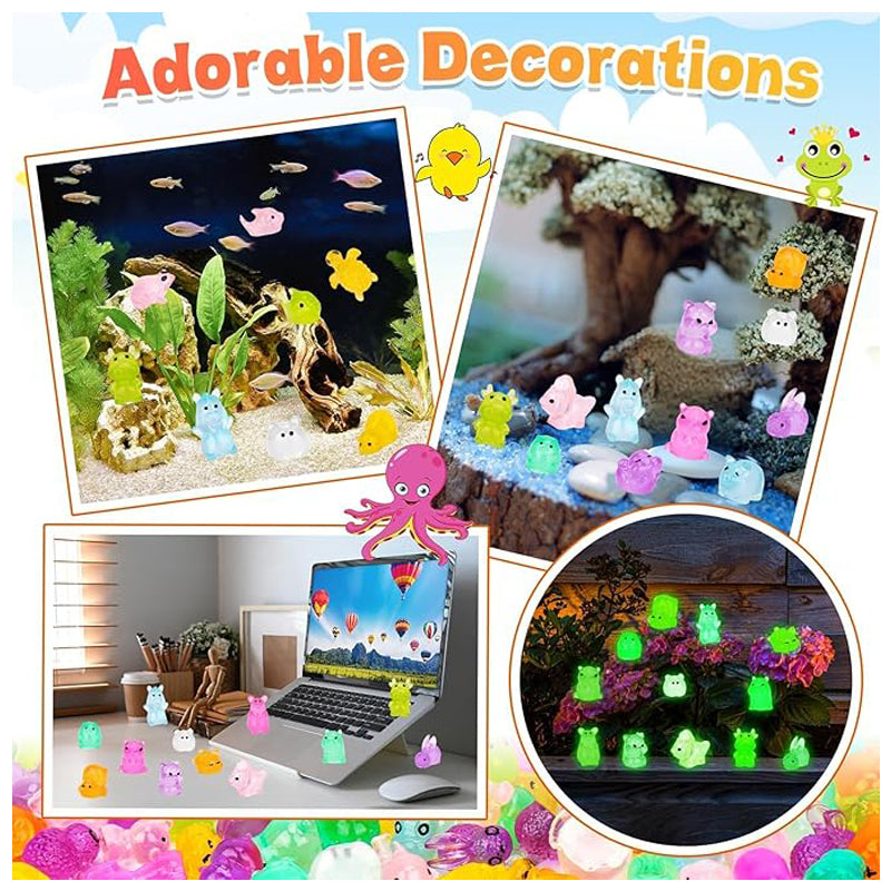 Mini Resin Glow Animal Blind Bags, 300 Pieces