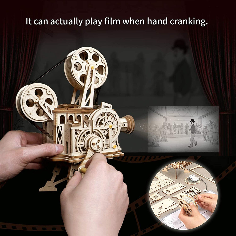 Wooden Puzzles Vitascope Movie Projector