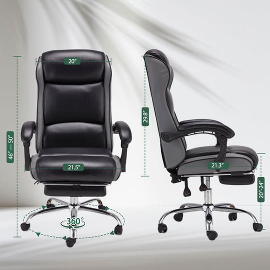 Executive Chair With Headrest Thicker