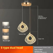 Light Luxury Bedroom Bedside Chandelier