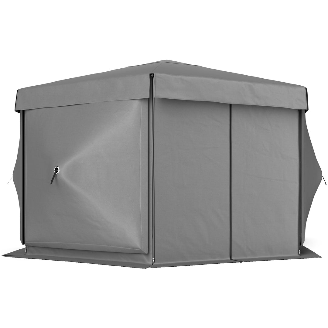 12' x 12' Hexagonal Pop Up Gazebo