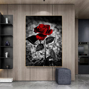 Modern Painting Art Rose Flower Poster Wall Art