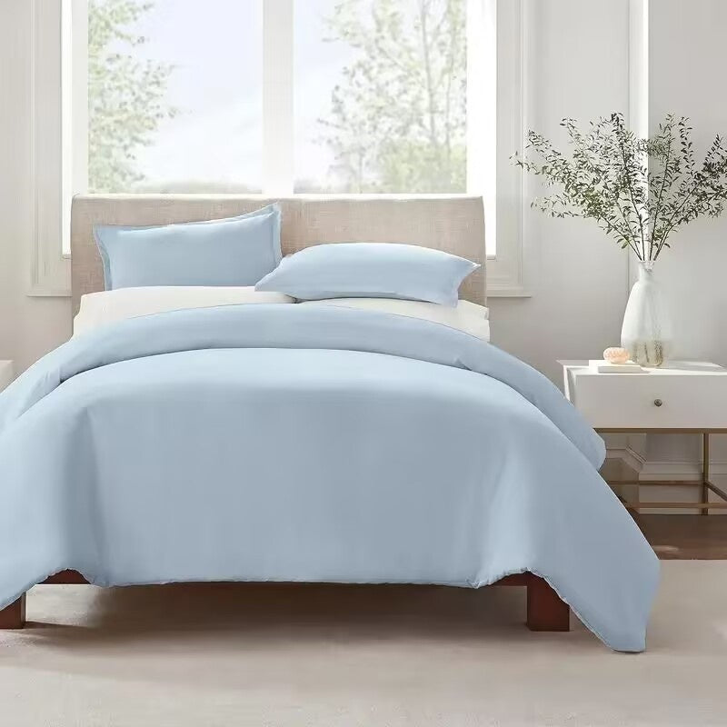 Serta Simply Clean Solid Duvet Cover