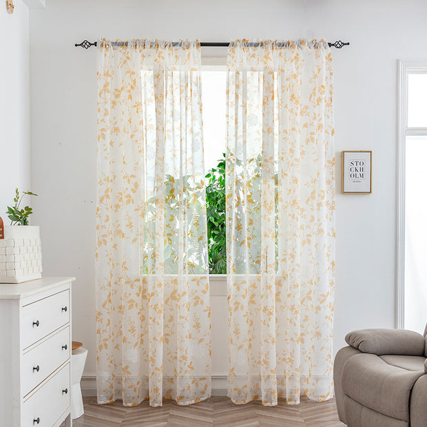 Mesh Curtains Bedroom Light