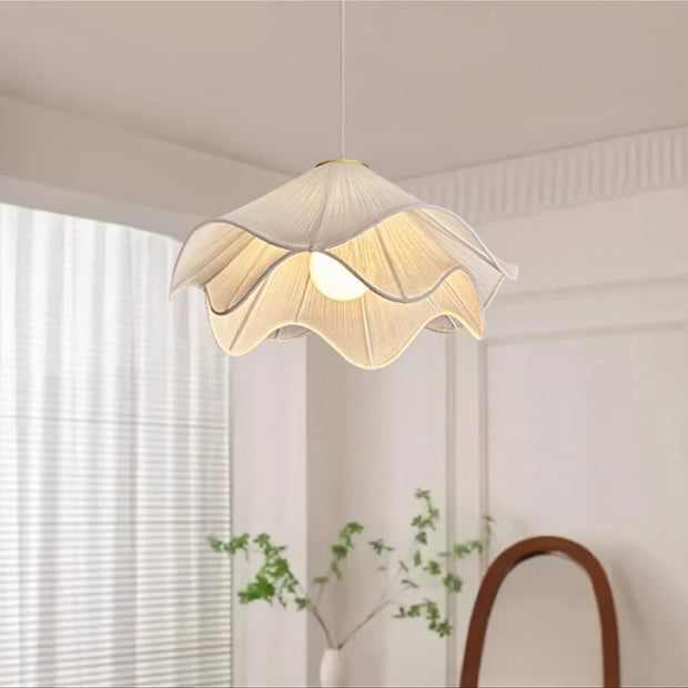 Bedroom Light Yarn Petal Chandelier