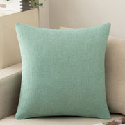 Solid Color Cotton And Linen Sofa Pillow Cases
