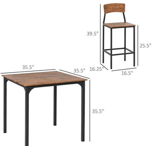 Dining Table Set 5-Piece