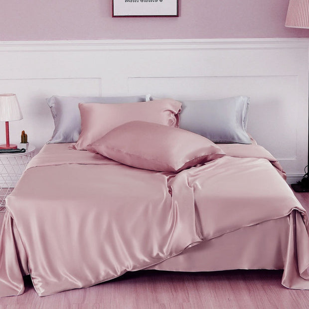 Double-sided Silk Bedding Duvet Cover