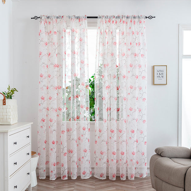 Mesh Curtains Bedroom Light