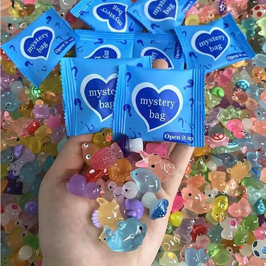 Mini Resin Glow Animal Blind Bags, 300 Pieces