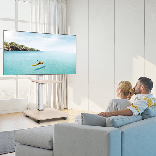 Rolling TV Stand