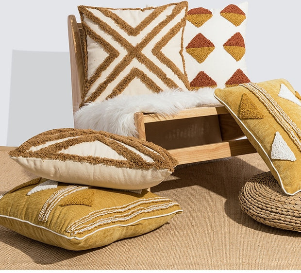 Pillow Sofa Living Room And Bedside Throw Pillowcase Waist Pillow