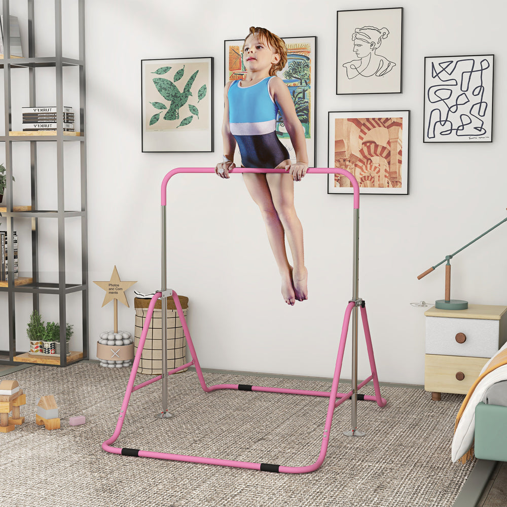 Folding Gymnastics Bar for Kids