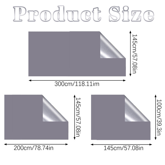 Blackout Shades Window Cover Grey Blackout Curtains