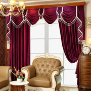 Living Room, Water Wave Curtains