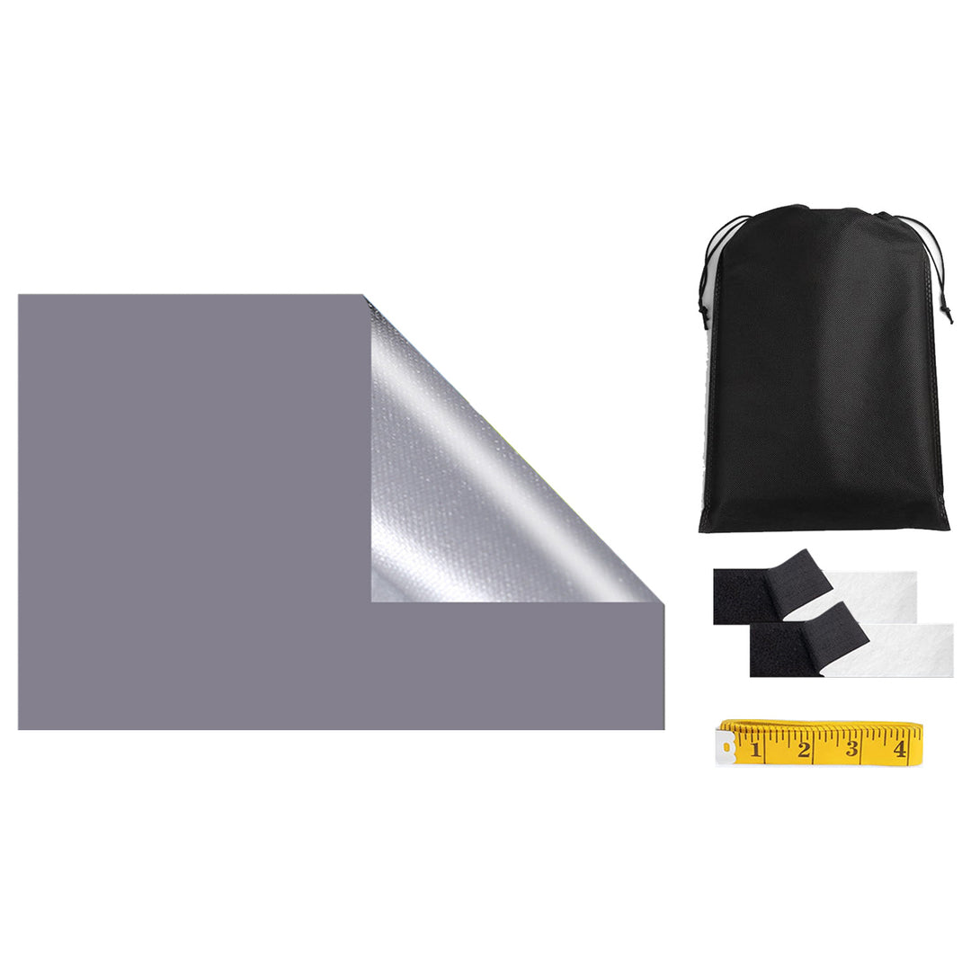 Blackout Shades Window Cover Grey Blackout Curtains