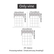 Living Room, Water Wave Curtains