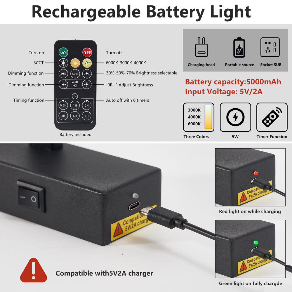 16inch Black Bathroom Light Fixtures Over Mirror Modern Dimmable LED Vanity Light For Bathroom Wall Lighting