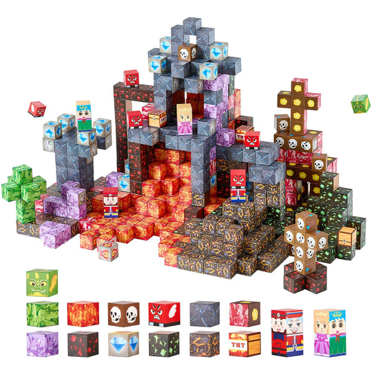 Dark Castle Magnetic Blocks 150 PCS
