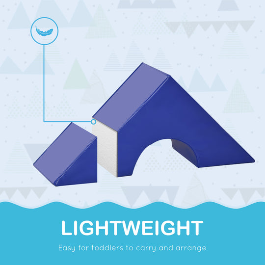 Kids Crawl and Climb Activity Play Set for Climbing, 11-Piece