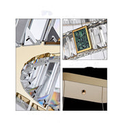 Light Luxury Crystal Chandelier Living Dining Room