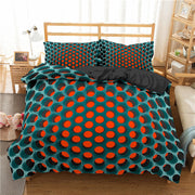 Digital Printing Three-piece Bedding Duvet Cover