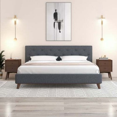 Graceville King Fabric Platform Bed