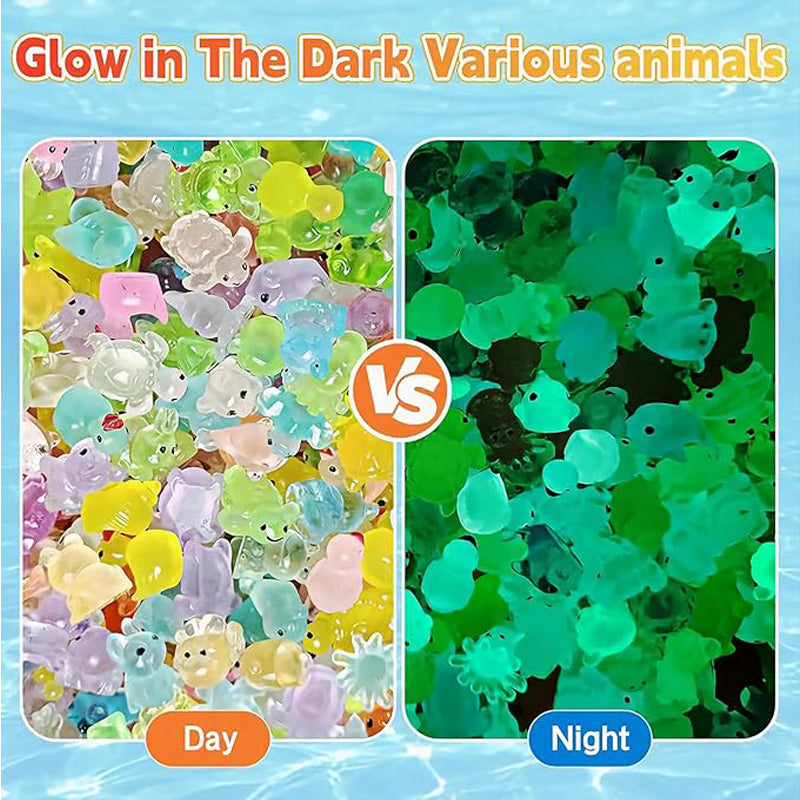 Mini Resin Glow Animal Blind Bags, 300 Pieces
