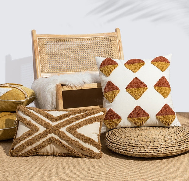 Pillow Sofa Living Room And Bedside Throw Pillowcase Waist Pillow